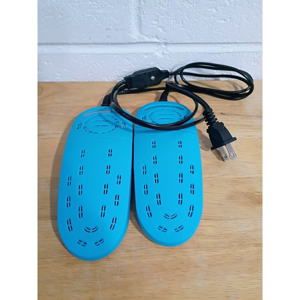 Portable Electric Shoe Boot Dryer Deodorizer Sterilizer Warmer Blue